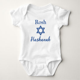 Schattigee ster van David Rosh Hashanah Romper