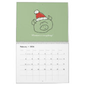 Schattigee sterrenbeelden en positieve quotes 2025 kalender (Feb 2026)