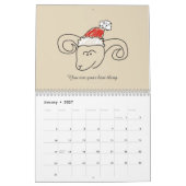 Schattigee sterrenbeelden en positieve quotes 2025 kalender (Jan 2027)