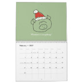 Schattigee sterrenbeelden en positieve quotes 2025 kalender (Feb 2027)