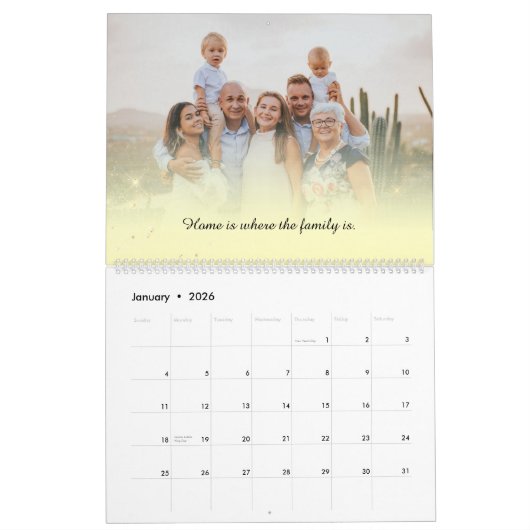 Schattigee sterrenbeelden en positieve quotes 2025 kalender (Jan 2026)