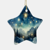 Schattigee sterrennacht kerstboom ornament (Rechts)