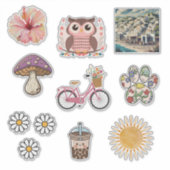 Schattigee sticker collectie (Voorkant)