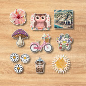 Schattigee sticker collectie