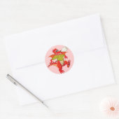 Schattigee sticker met Dragon (Envelop)