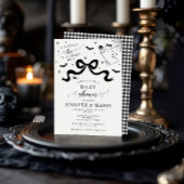 Schattigee Stijlvolle Little Boo Ghost Bow Baby Gi Kaart