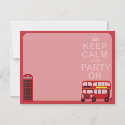 Schattigee stijlvolle Londense partij Kaart
