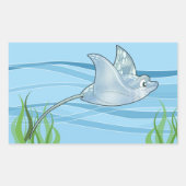 Schattigee Stingray Stickers (Voorkant)