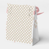 Schattigee stinkin' roze doos! Douche Baby Bruilof Bedankdoosjes (Achterkant)