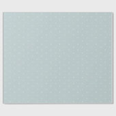 Schattigee stoffige blauw witte sneeuwvlokken wint cadeaupapier (Vlak)