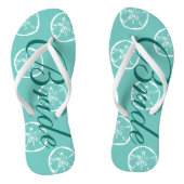 Schattigee strand bruiloft teenslippers voor bruid (Voetbed)