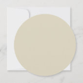 Schattigee strand krans bruiloft uitnodigingen (Achterkant)