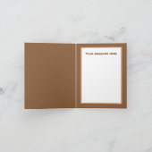 Schattigee strandluiaard tekst toevoegen kaart (Binnen)