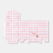 Schattigee Strawberry Daisy Berry Eerste Foto Verj Bedankdoosjes (Uitgevouwen)