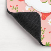 Schattigee Strawberry Pattern Mousepad Muismat (Hoek)