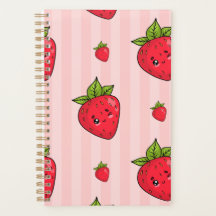 Schattigee Strawberry Pink Planner