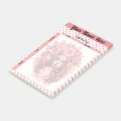 Schattigee Sugar Skull Dagelijkse Maaltijd Prep Post-it® Notes (Schuin)