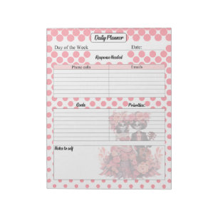 Schattigee Sugar Skull Daily Planner Notitieblok