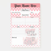 Schattigee Sugar Skull Daily Planner Post-it® Notes (Voorkant)