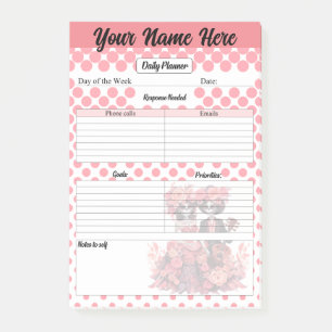 Schattigee Sugar Skull Daily Planner Post-it® Notes