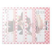 Schattigee Sugar Skull Doctor bezoeken Notitieblok (Voorkant)