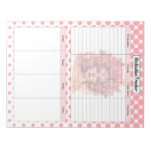 Schattigee Sugar Skull Medicatie Tracker Notitieblok (Voorkant)