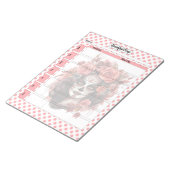 Schattigee Sugar Skull Ontbijtmaaltijd Prep Notitieblok (Schuin)