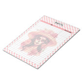 Schattigee Sugar Skull Recept Pagina Notitieblok (Schuin)