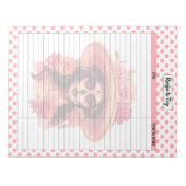 Schattigee Sugar Skull Recept Pagina Notitieblok (Voorkant)