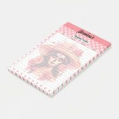 Schattigee Sugar Skull Symptom Tracker Post-it® Notes (Schuin)