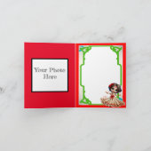 Schattigee Sugar Skull Verjaardag Bedankkaart (Binnen)