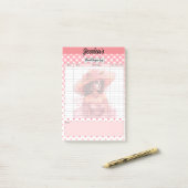 Schattigee suiker schedel bloedsuiker log post-it® notes (Op bureau)