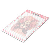 Schattigee suikerschedel Belangrijke opmerkingen Notitieblok (Schuin)