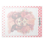 Schattigee suikerschedel Belangrijke opmerkingen Notitieblok (Voorkant)