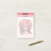 Schattigee suikerschedel Belangrijke opmerkingen Post-it® Notes (Op bureau)