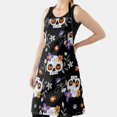 Schattigee suikerschedels met de hand getrokken schort (Insitu)