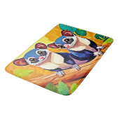 Schattigee suikerzweefvliegtuigen badmat (Gekanteld)