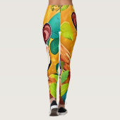 Schattigee suikerzweefvliegtuigen leggings (Achterkant)
