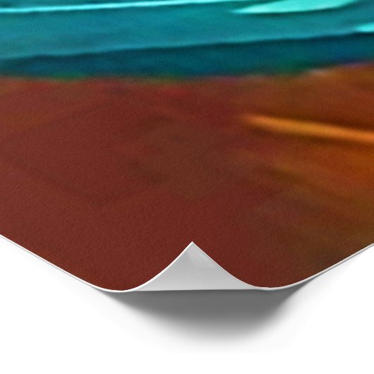 Schattigee suikerzweefvliegtuigen poster (Hoek)