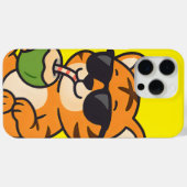 Schattigee Summer Tiger Phone Case – schattig alle (Achterkant (horizontaal))