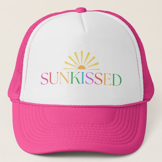 Schattigee SUNKISSED trucker hoed Pet (Voorkant)