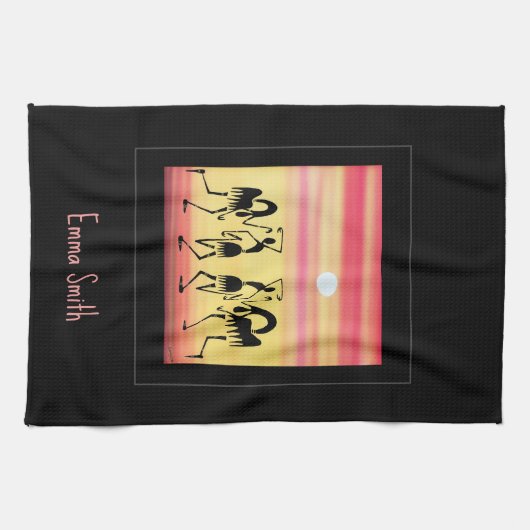 Schattigee Sunny Day Break Dance Theedoek (Horizontaal)