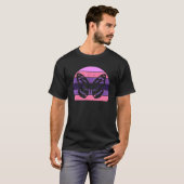 Schattigee  Sunset Trendy Silhouette Butterfly T-shirt (Voorkant volledig)