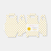 Schattigee Sunshine Baby shower Favor Box Bedankdoosjes (Uitgevouwen)