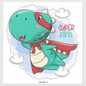 Schattigee Superdino Dinosaur Stickers (Vel)