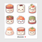 Schattigee Sushi Kawaii Sticker (Vel)