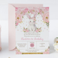 Schattigee Sweet Bunny Konijn Roze 1e 2e 3e Verjaa