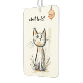 Schattigee Sweet Cat illustratie Luchtverfrisser (Links)