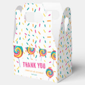Schattigee Sweet Lollipop Snoep Verjaardag Bedankdoosjes (Geopend)