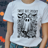 Schattigee Sweet maar Spooky Halloween Tshirt
